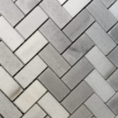 Marble Herringbone Mosaic Tile