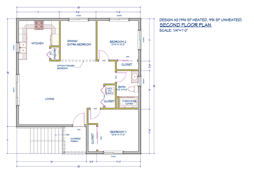 Dadu Package A3 Second Floor Plan