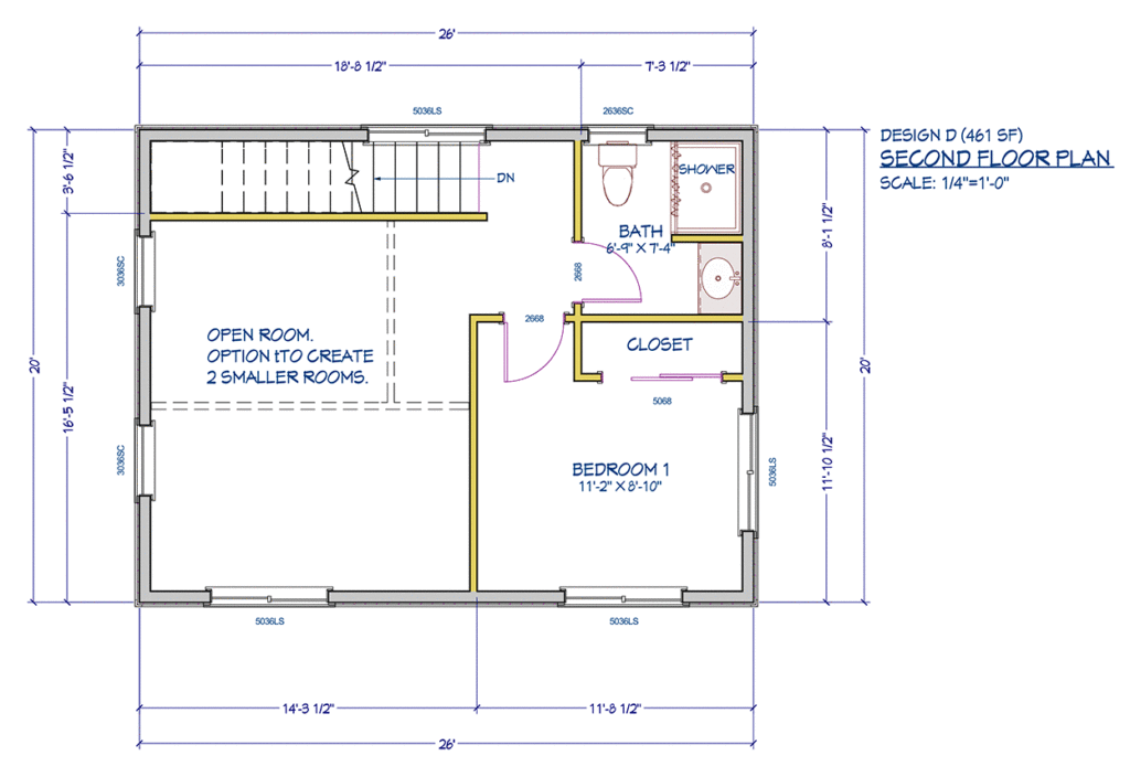 Dadu Pkg D1 Second Floor Plan