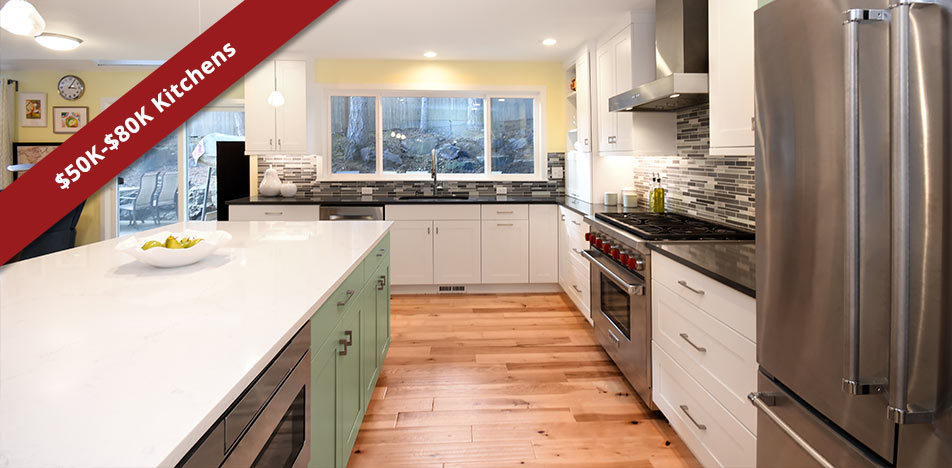 50k 80k kitchen package landing column toppers