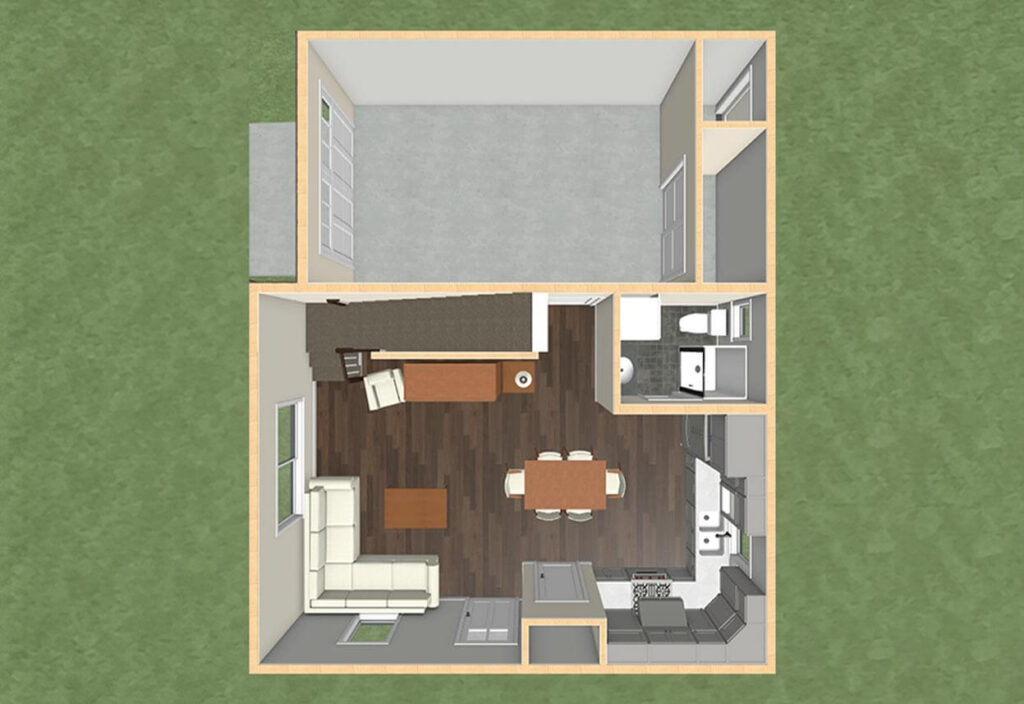 Dadu pkg d2 first floor plan 3d
